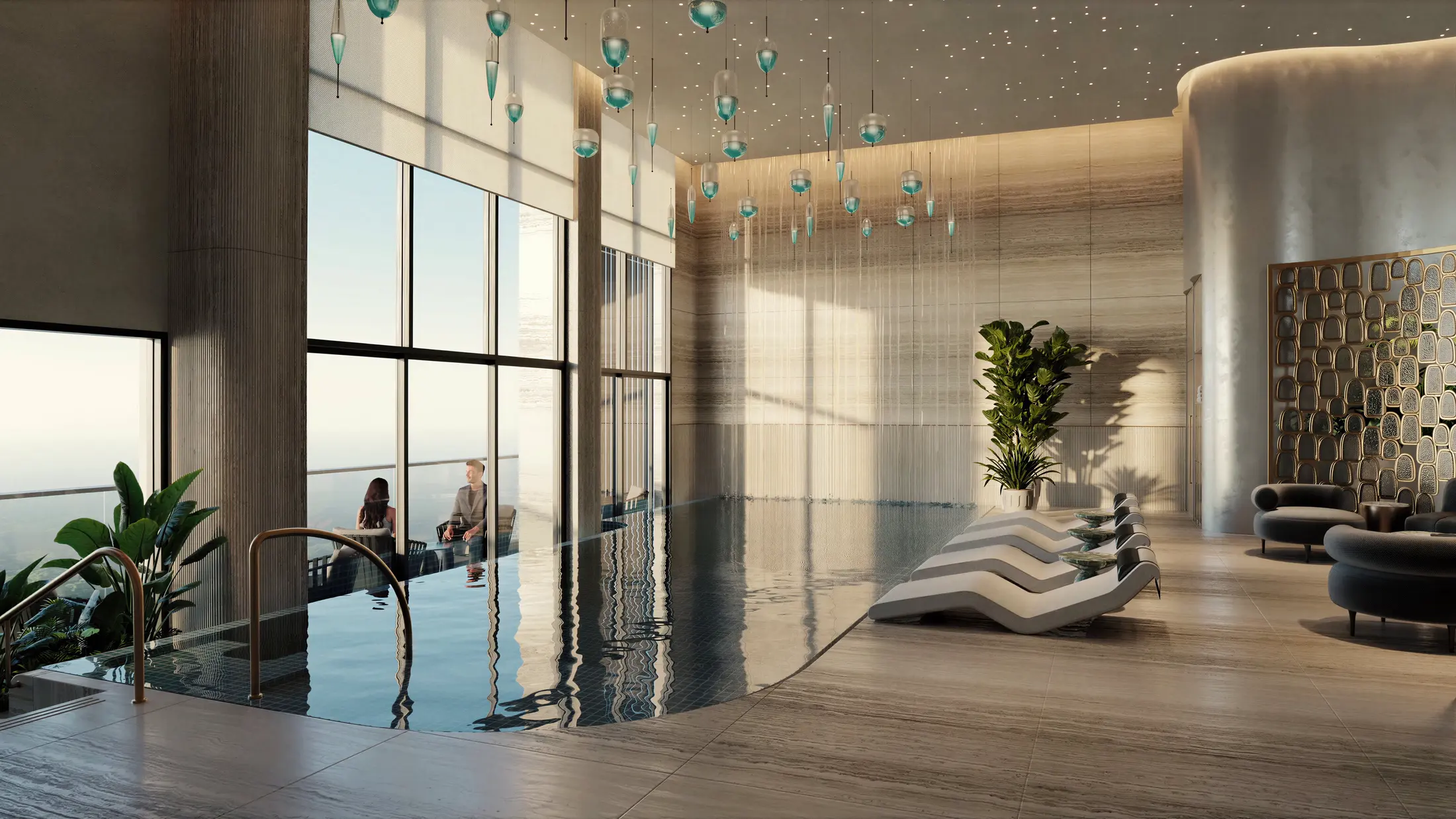 The sky lounge — artist's impression