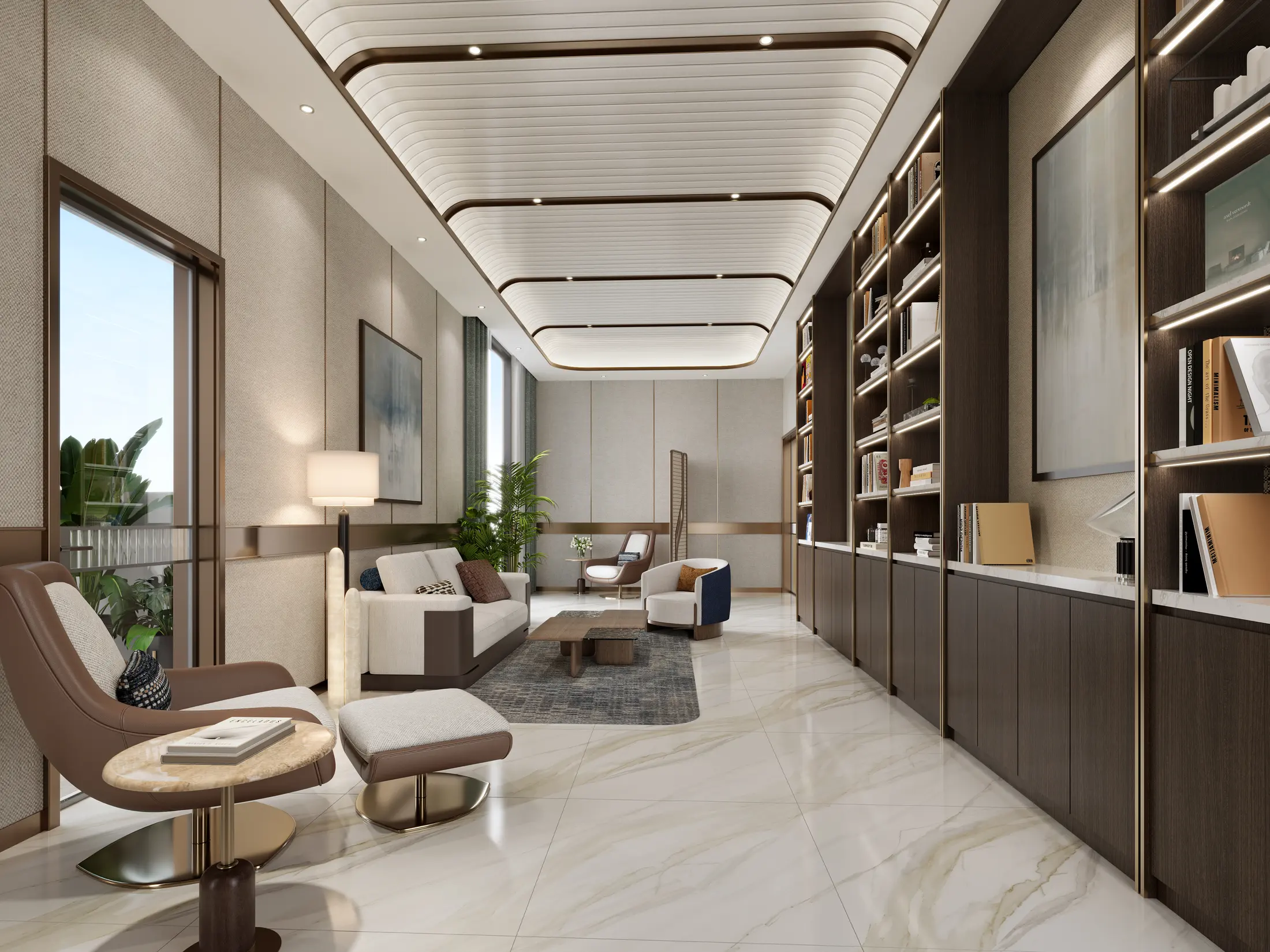 The tower lounge — artist's impression