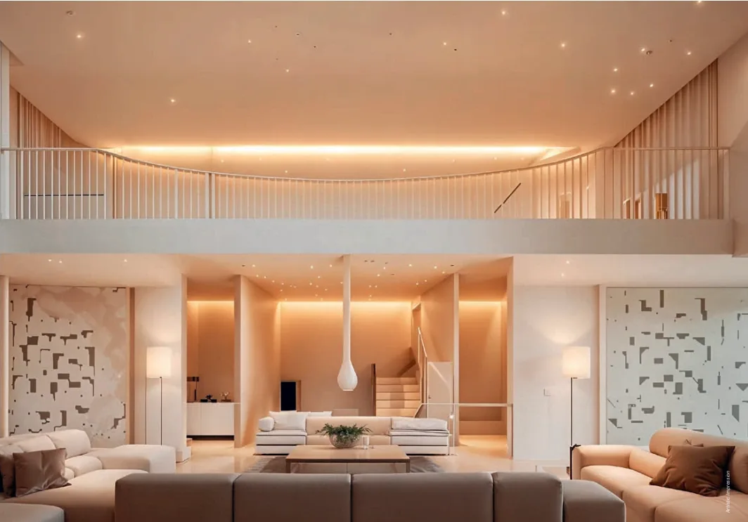 The spa in the sky lounge — artist’s impression